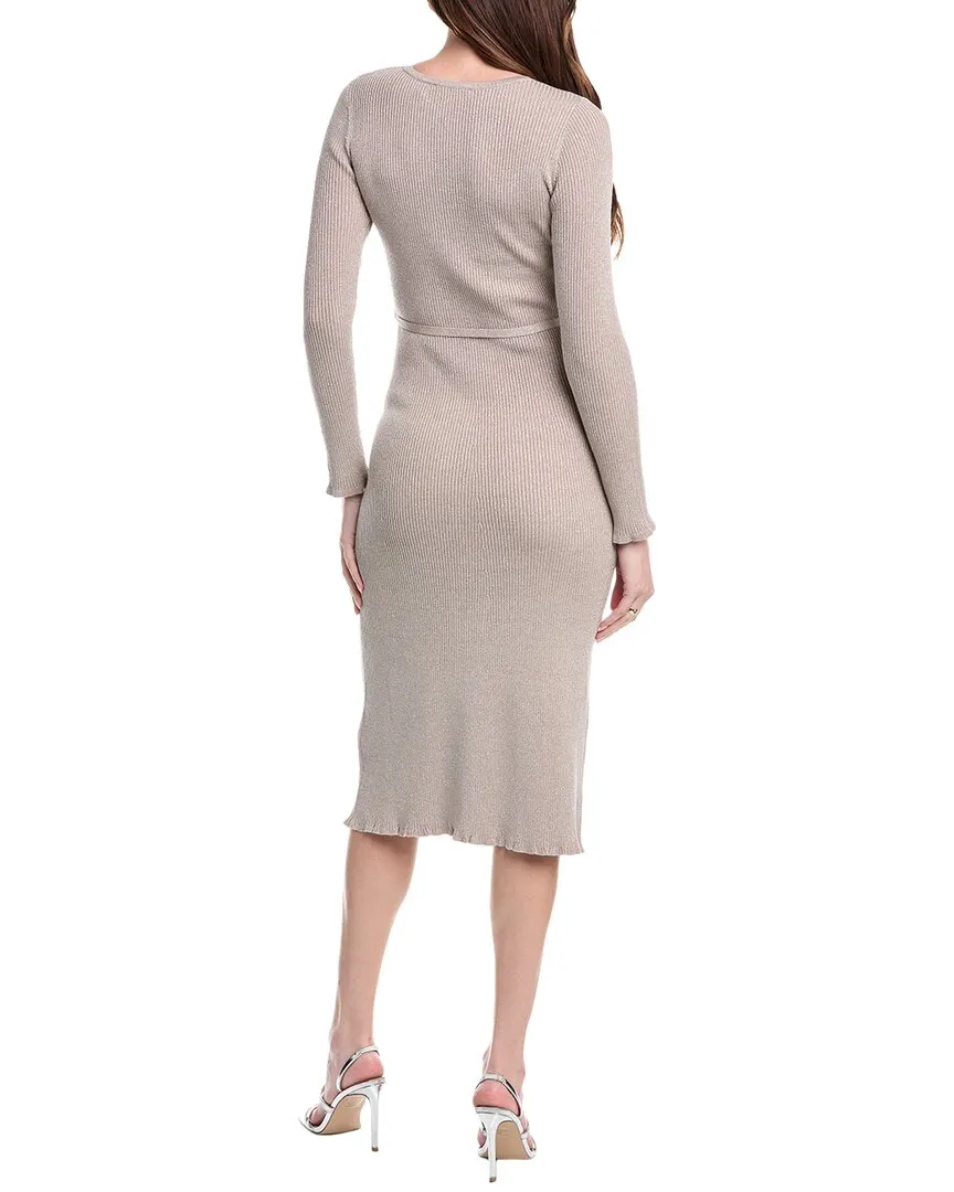 Elie Tahari Lurex Sweaterdress