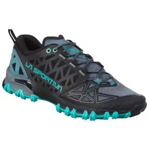 New arrival Elite La Sportiva Bushido II Womens Trail Running Shoe - Slate/Aqua - Clearance ,Big Coupon Code , 100% authentic and 100% quality guarantee.