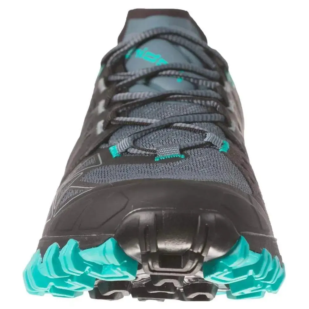 Select our professional La Sportiva Bushido II Womens Trail Running Shoe - Slate/Aqua - Clearance , fast shipping and quality guarantee!