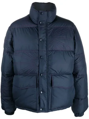 Embroidered-Logo Puffer Jacket winter jackets clearance