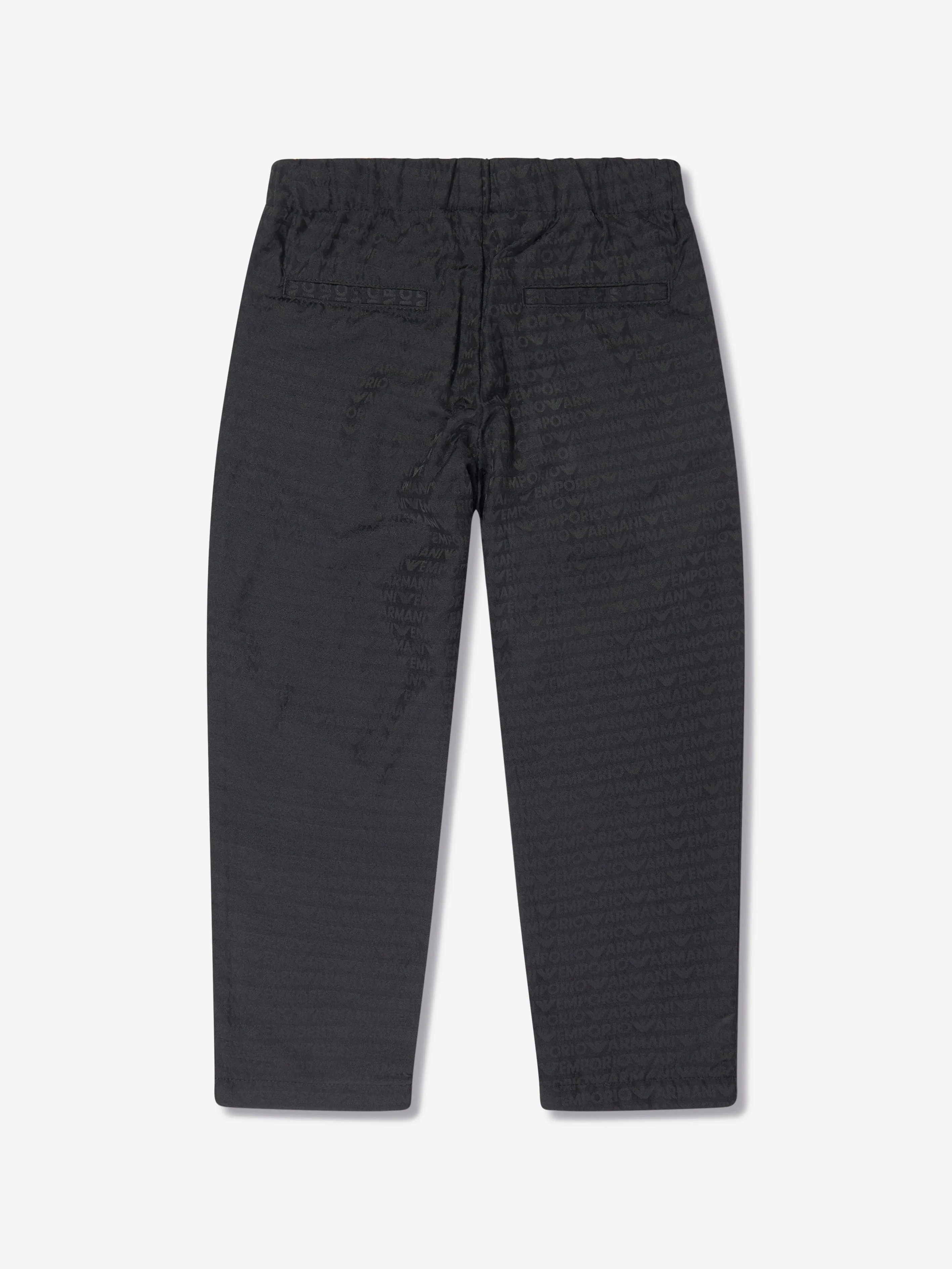 Emporio Armani Jungen Markenhose in Marineblau