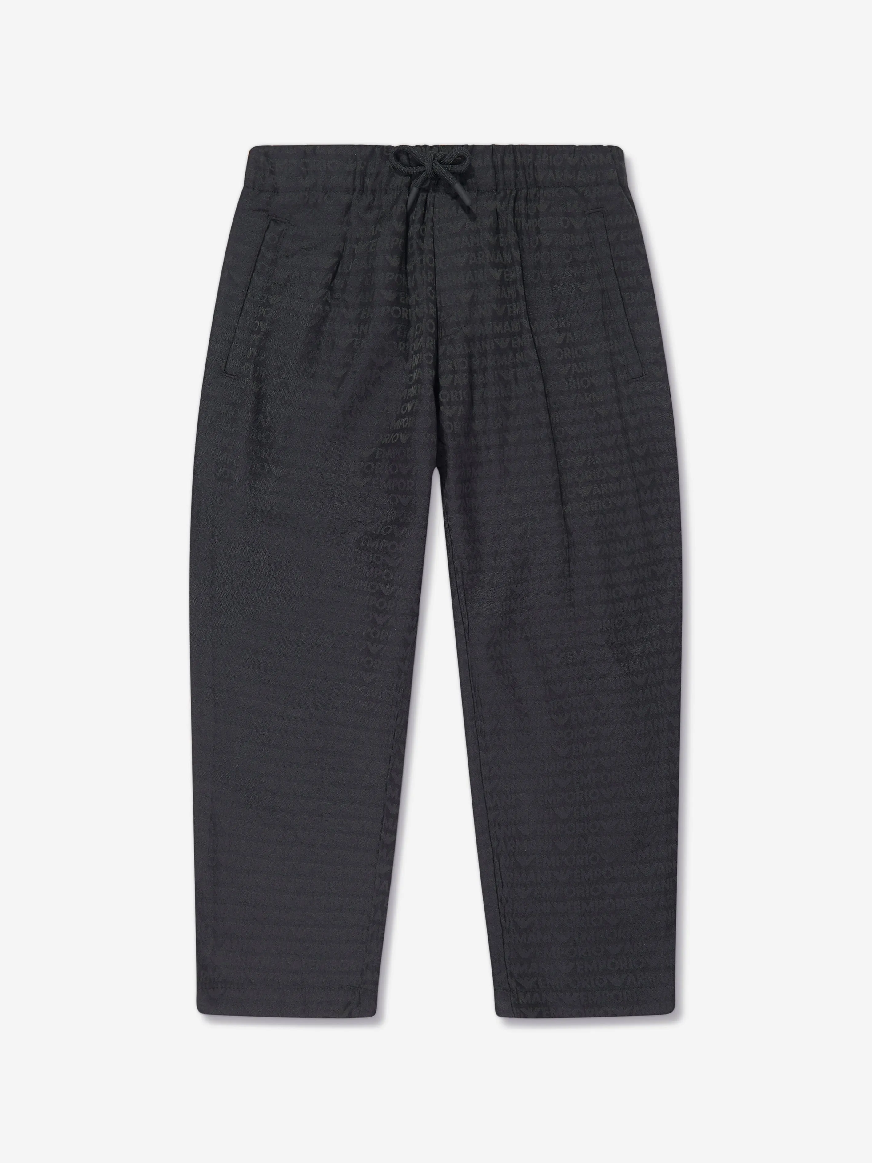 Emporio Armani Jungen Markenhose in Marineblau