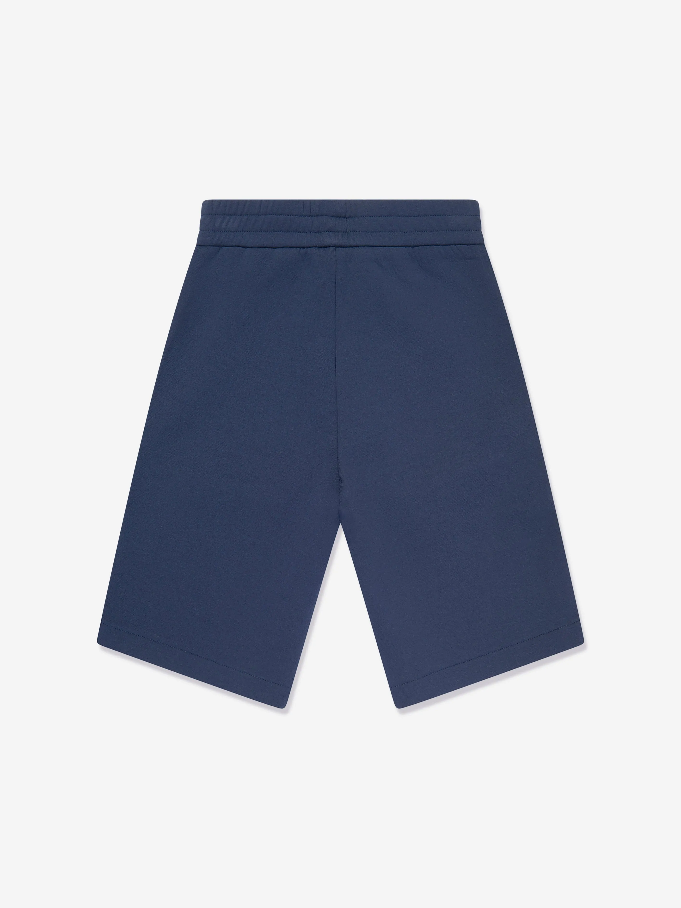 Emporio Armani Jungen Logo Bermuda-Shorts in Marineblau