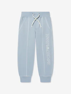 Emporio Armani Jogginghose für Jungen mit Logo in Blau