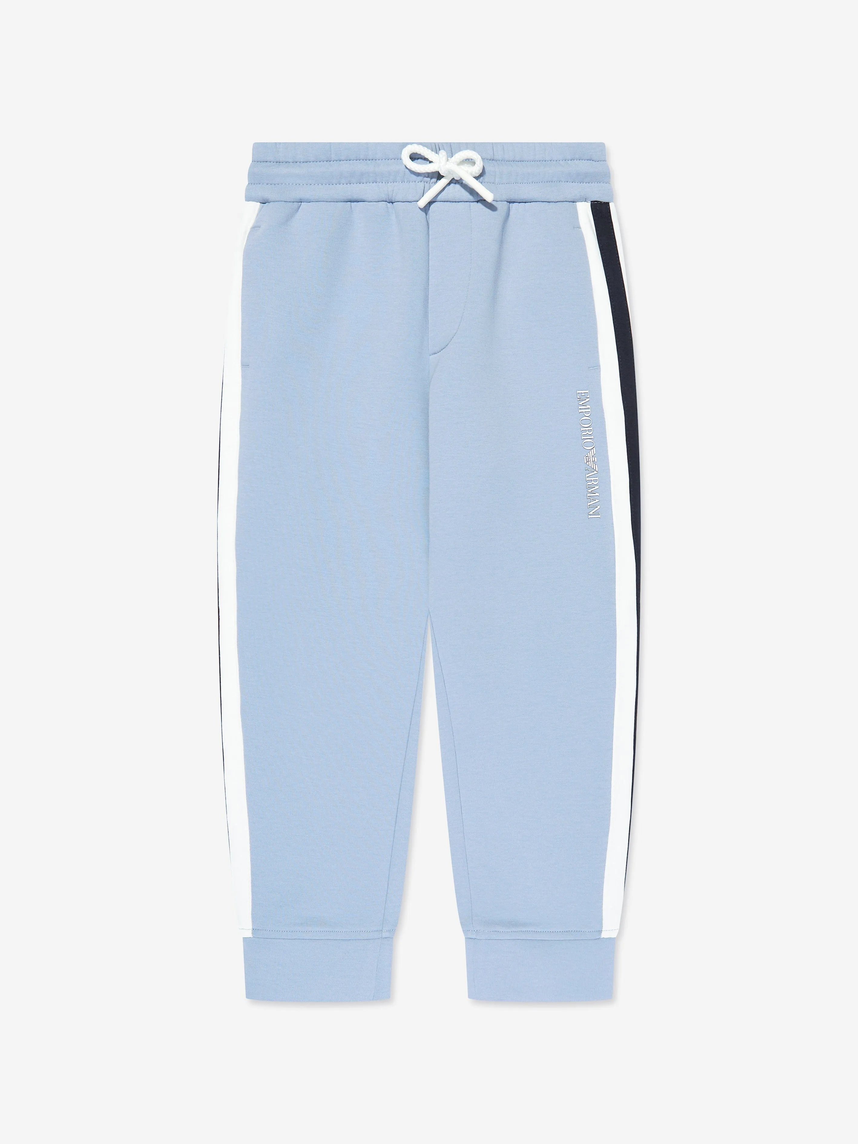 Emporio Armani Jogginghose für Jungen mit Logo in Blau