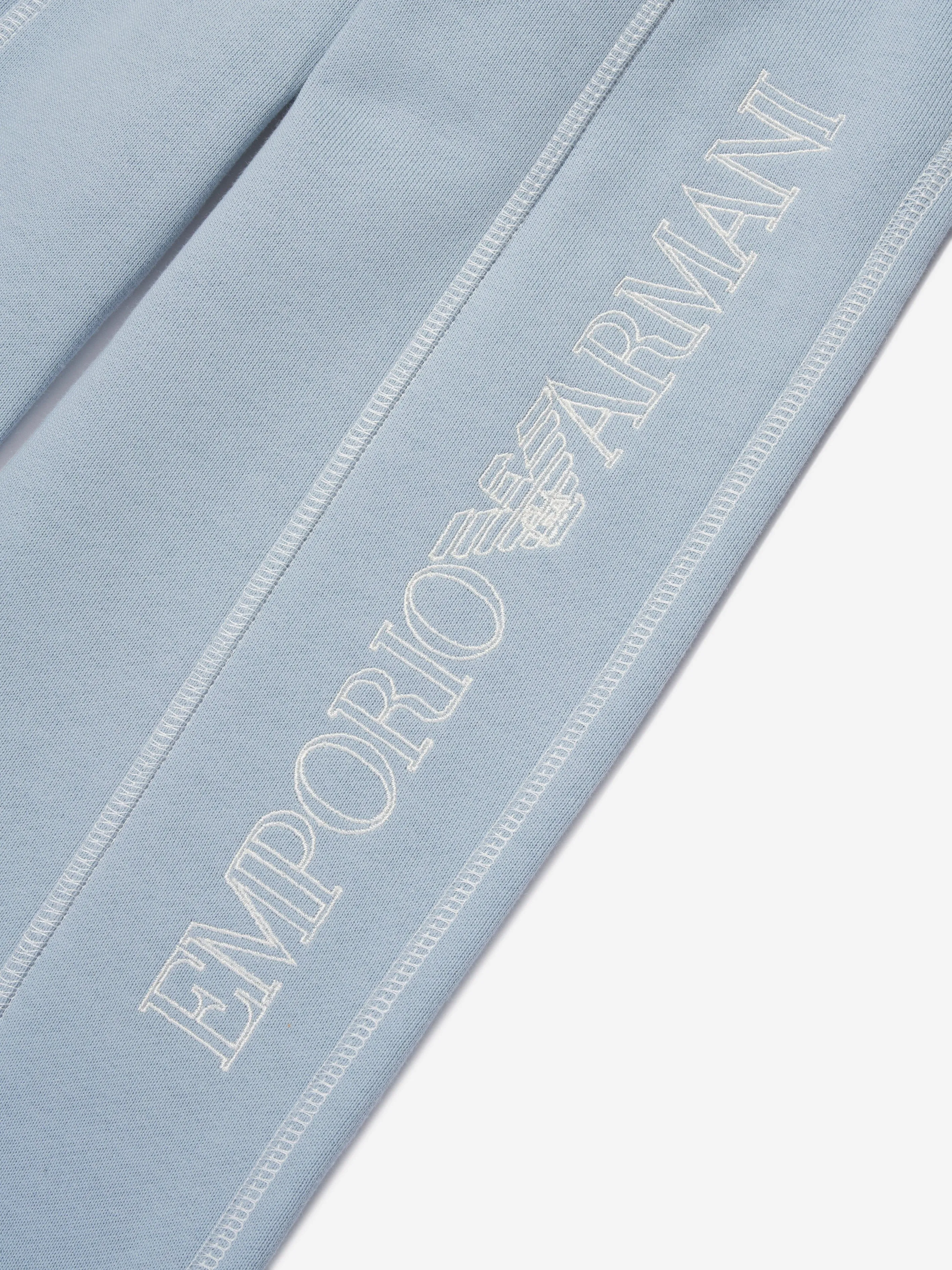 Emporio Armani Jogginghose für Jungen mit Logo in Blau