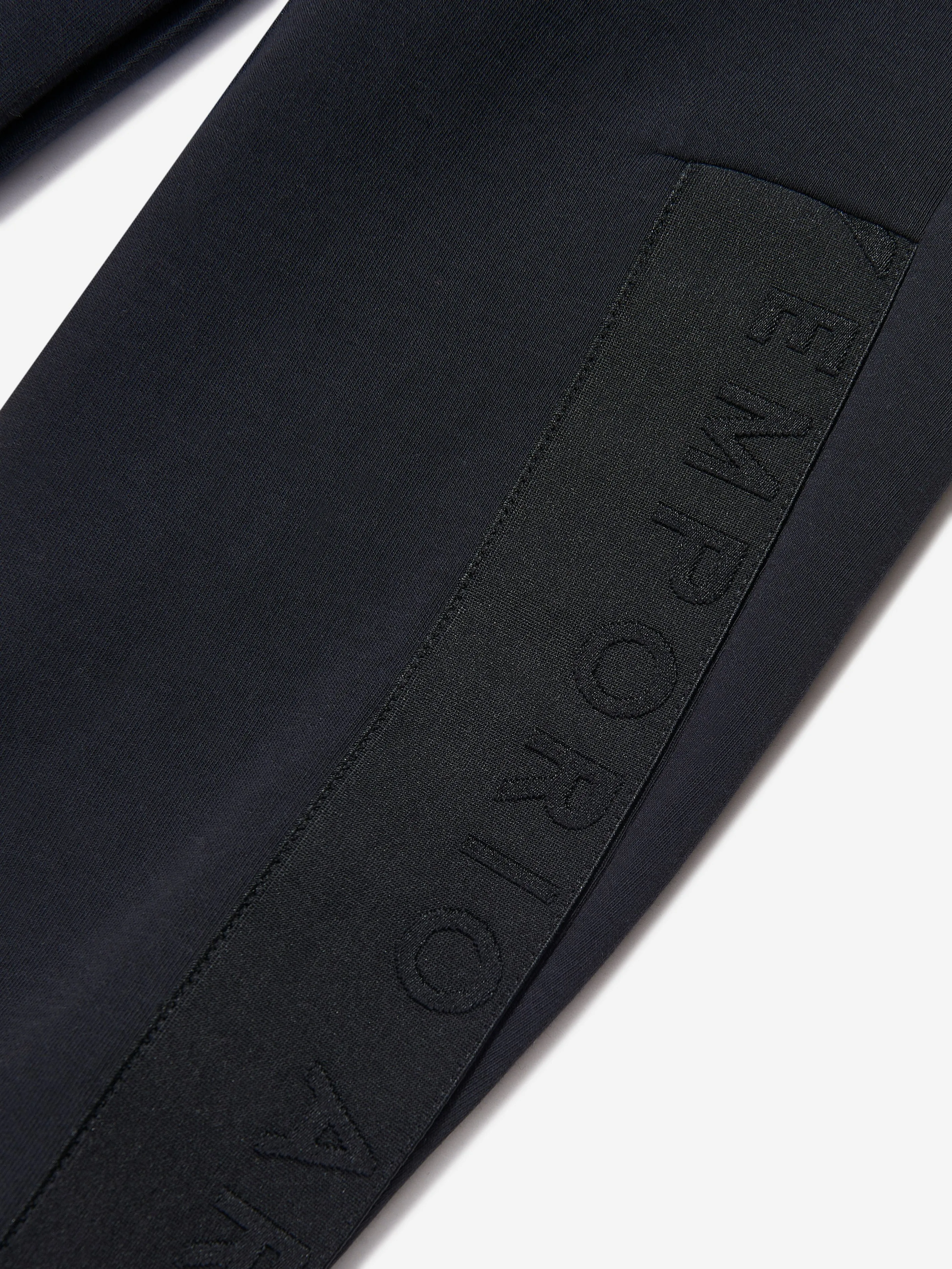 Emporio Armani Jogginghose für Jungen mit Logo in Marineblau