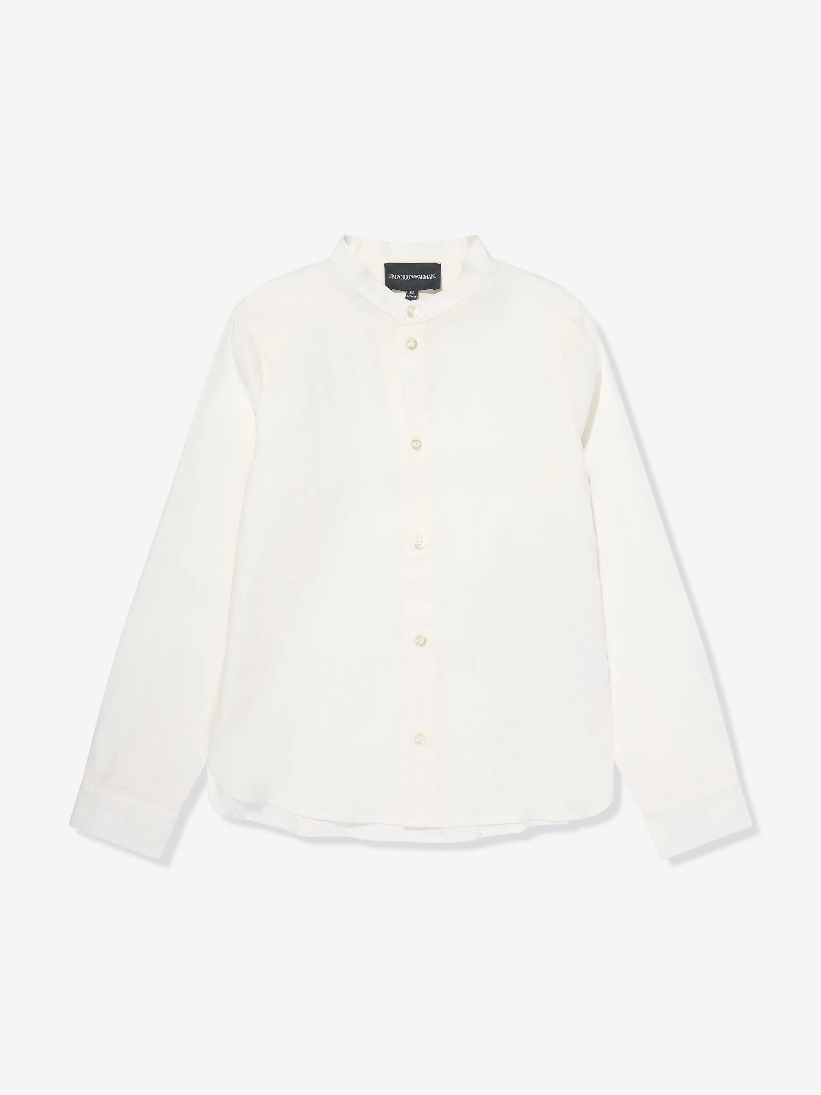 Emporio Armani Jungen Logo-Shirt in Beige