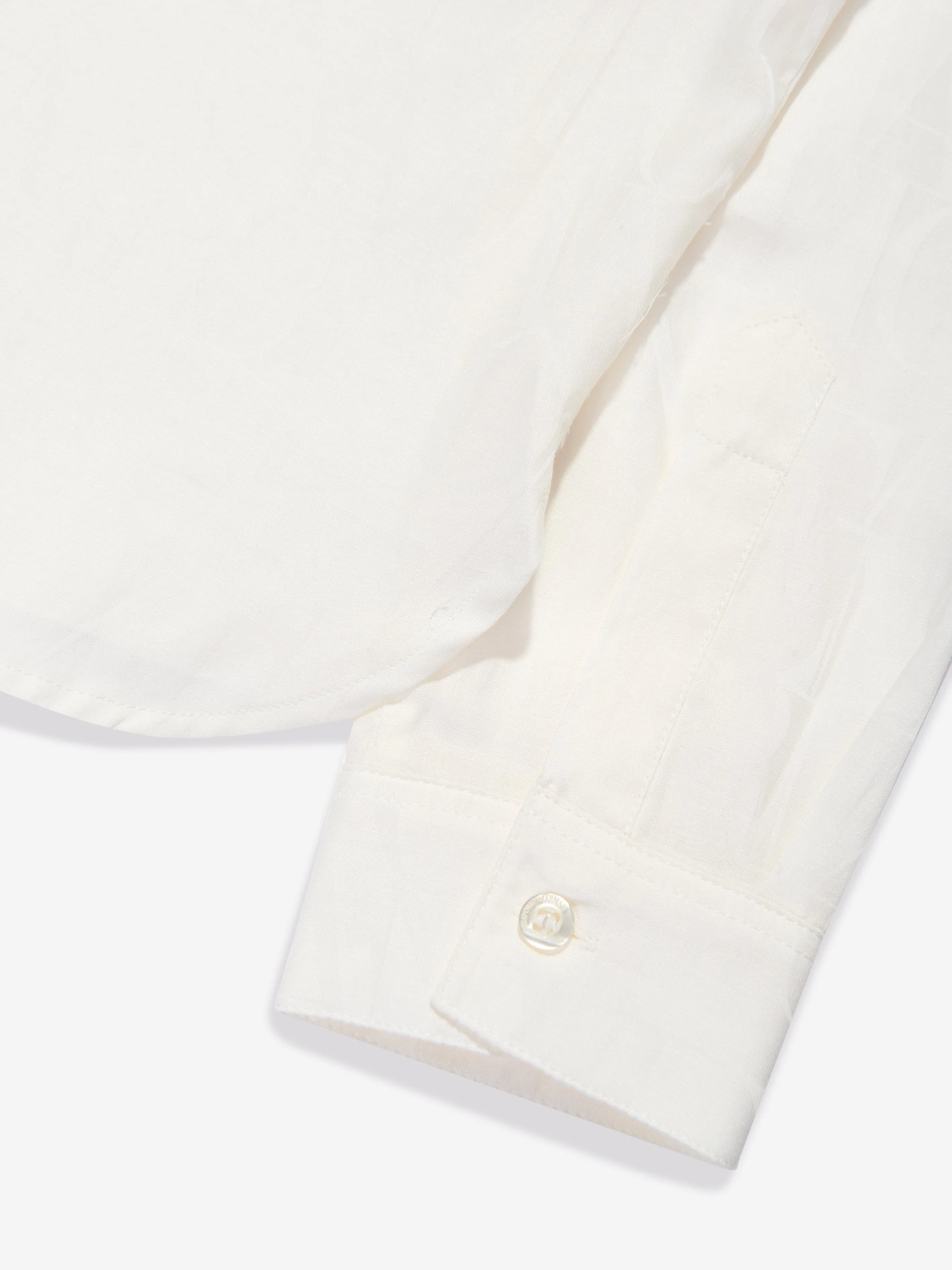 Emporio Armani Jungen Logo-Shirt in Beige