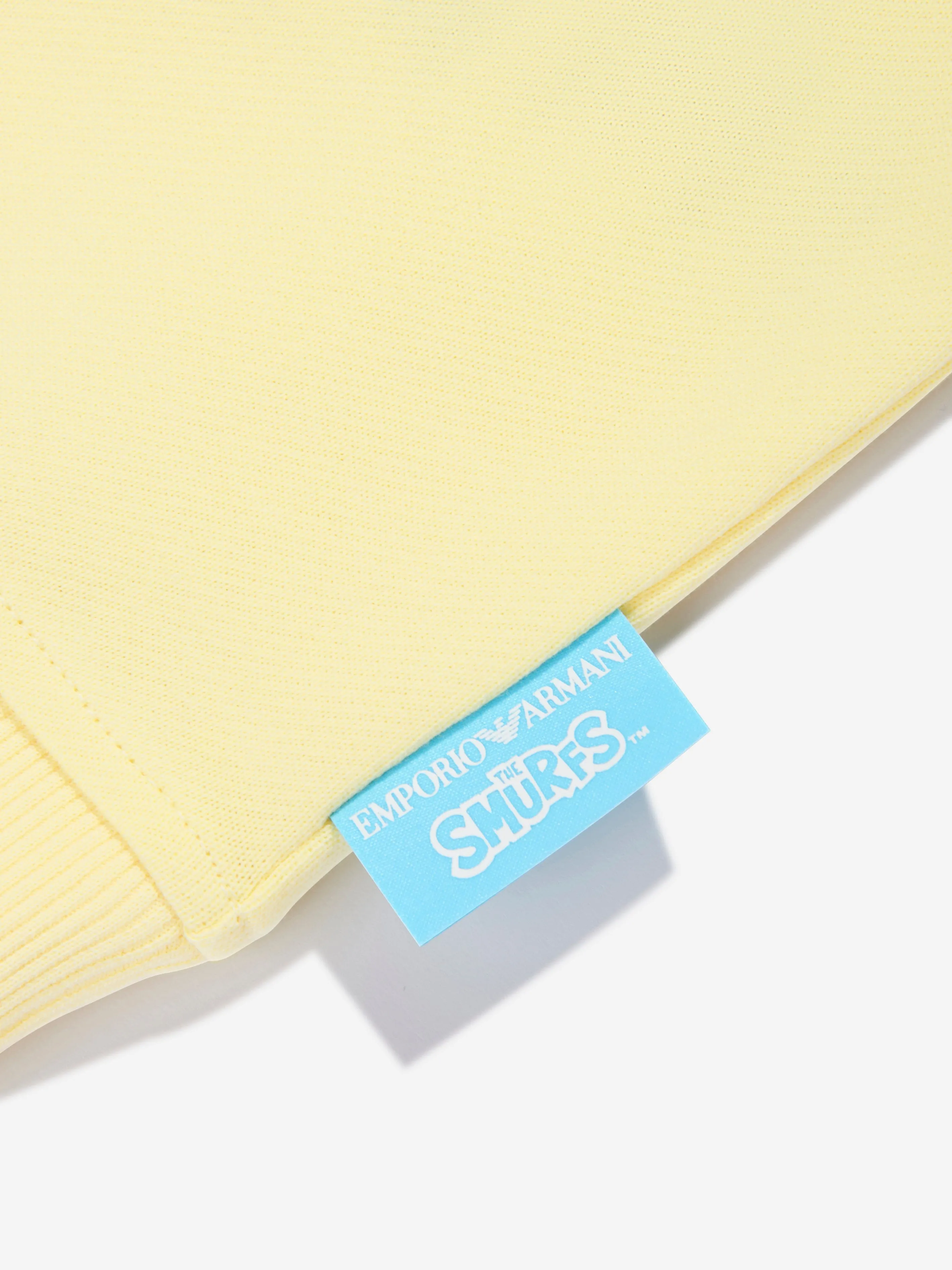 Emporio Armani Jungen Smurf Surf Sweatshirt in Gelb