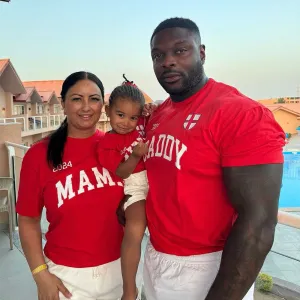 England Gameday Daddy, Mama & Mini T-Shirts Red daddy outfits clearance
