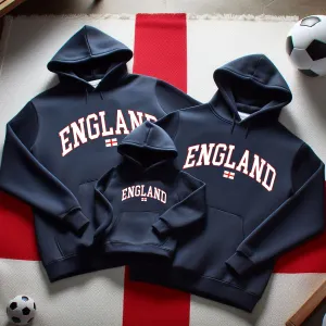 England Stadium Family Navy Hoodies daddy outfits clearance