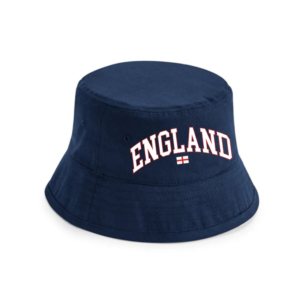 England Stadium Navy Bucket Hat mens dad clothes online