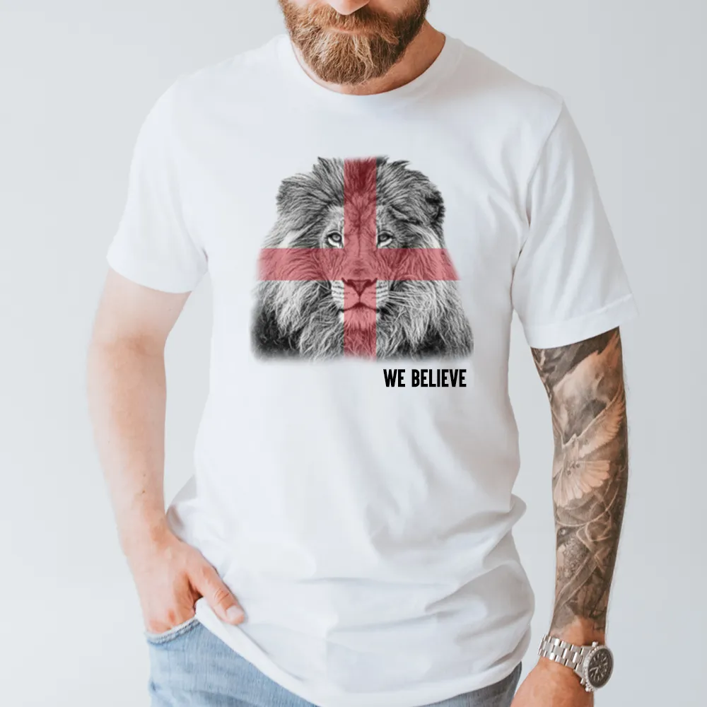 England We Believe Euros Tee daddy outfits clearance