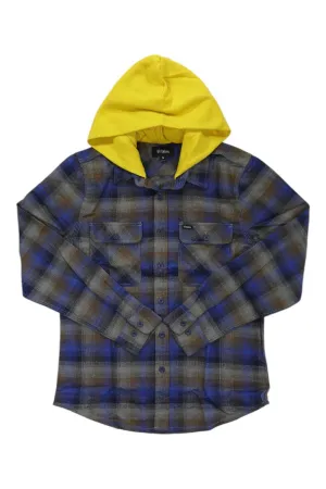 80% Discount Enjoy Latest Brixton Mens Bowery Hood LS Flannel ,81%OFF Discount Fan Shop now, 100% original guarantee!