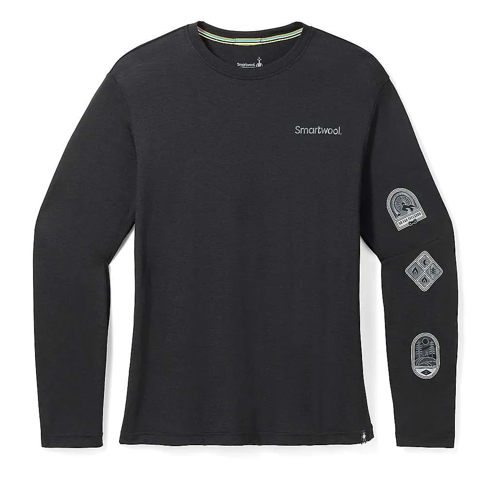 100% Newest Enjoy Smartwool Outdoor Patch Graphic LS Tee For Everyday Use on sale with wholesale price, 100% satisfaction guarantee, up to 74% off, welcome!