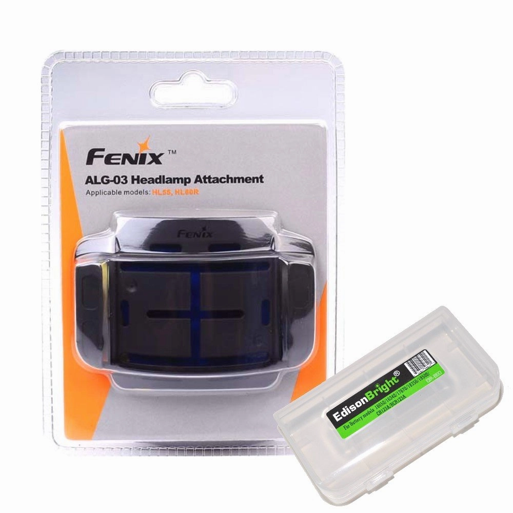 Welcome to cheap Enjoy 75%OFF Discount & Cheap Fenix ALG-03 headlamp helmet mount with EdisonBright Battery Case for HL55 & HL60R ,Fashion Designer is free shipping purchase, it is to warm praise from customers, it is awesome!
