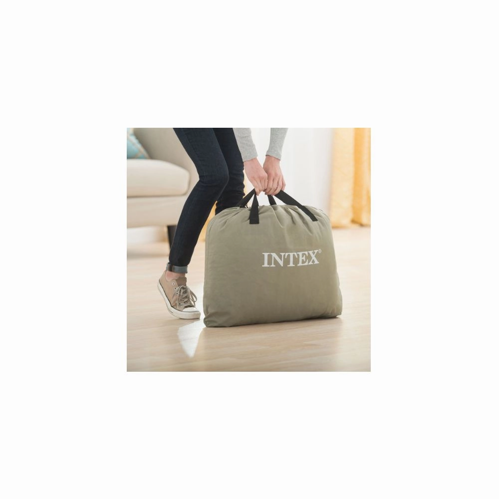 New Style & Cheap Authentic Intex 64413ED Elevated Dura Beam Fiber Tech Airbed with Pump, Queen Size get your cheapest price, buy our best Items online store.
