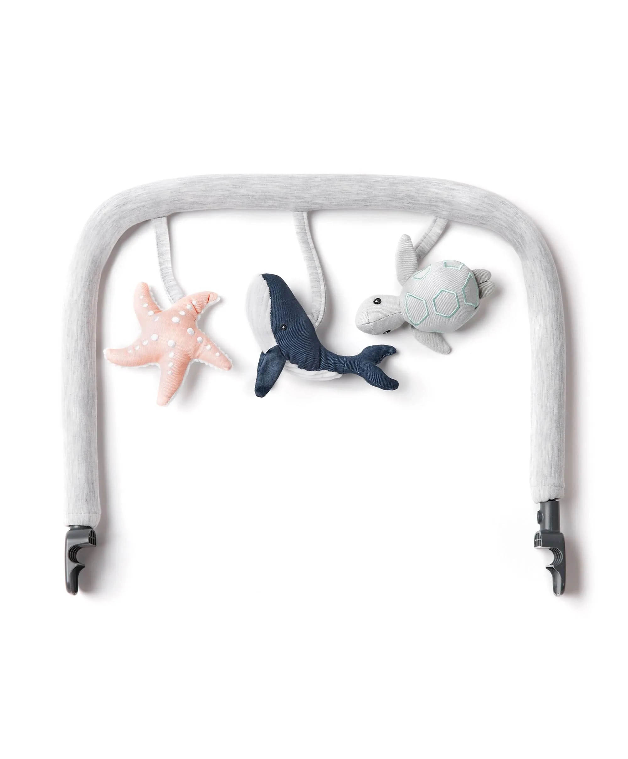 Ergobaby 3-in-1 Evolve Schaukelstuhl mit Spielbügel - Hellgrau