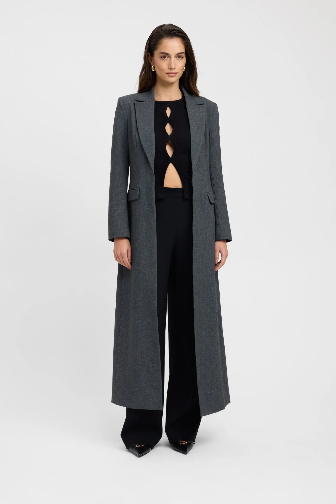 Erika Long Blazer womens parkas best deals