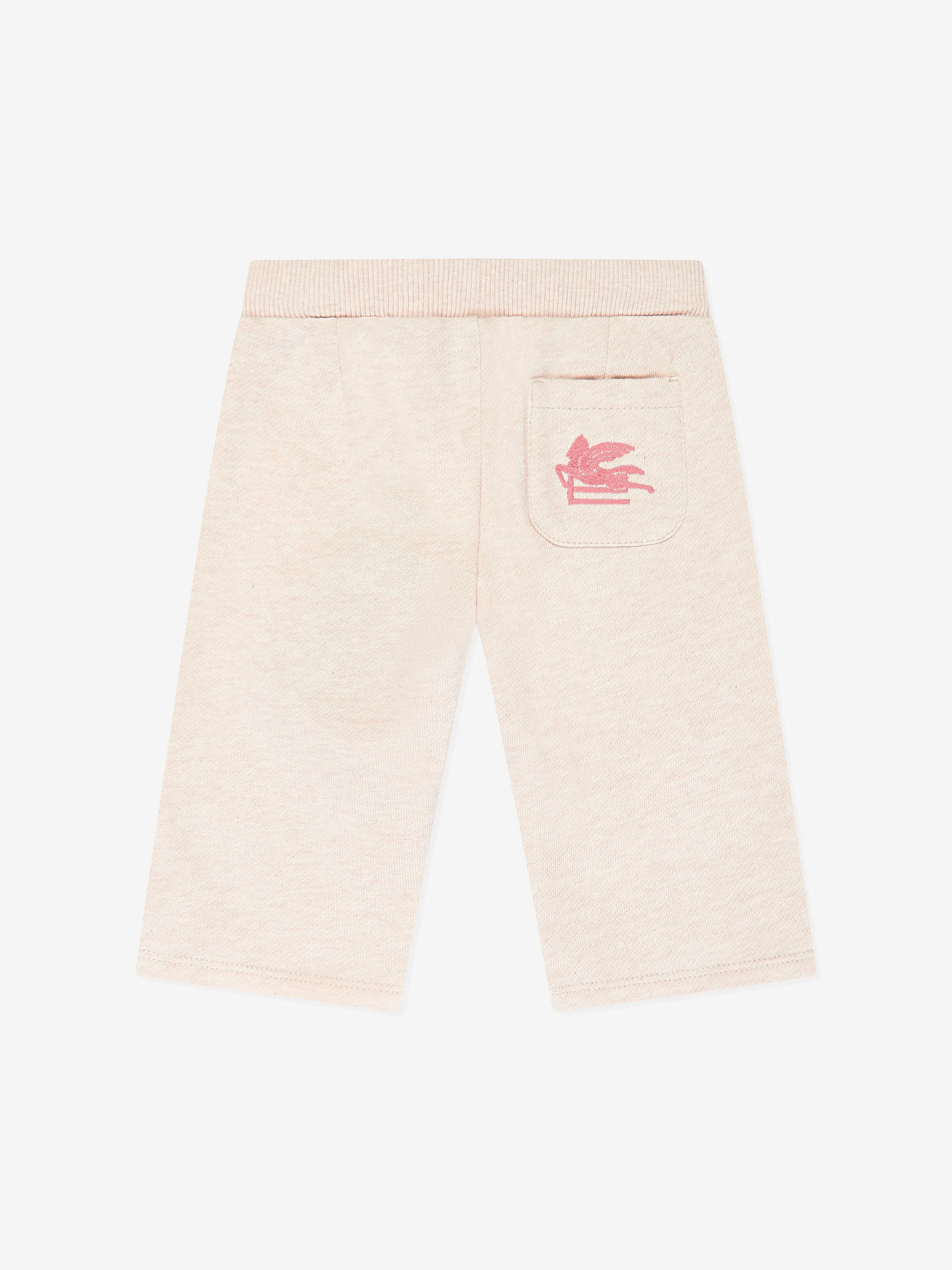 Etro Baby Mädchen Joggerhose in Beige