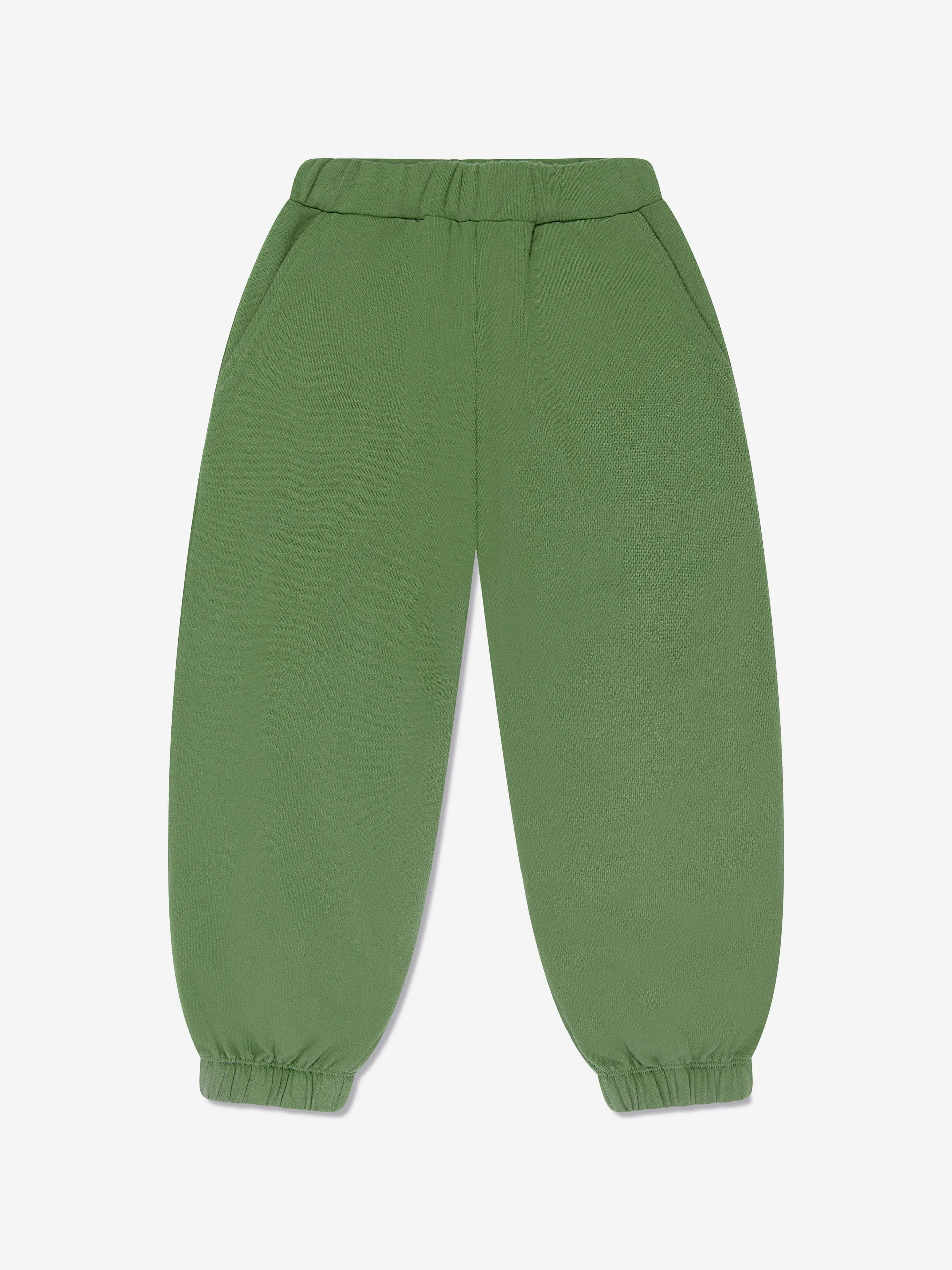 Etro Boys Branded Joggerhose in Grün