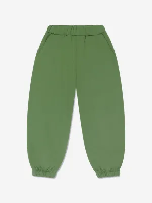 Etro Boys Branded Joggerhose in Grün