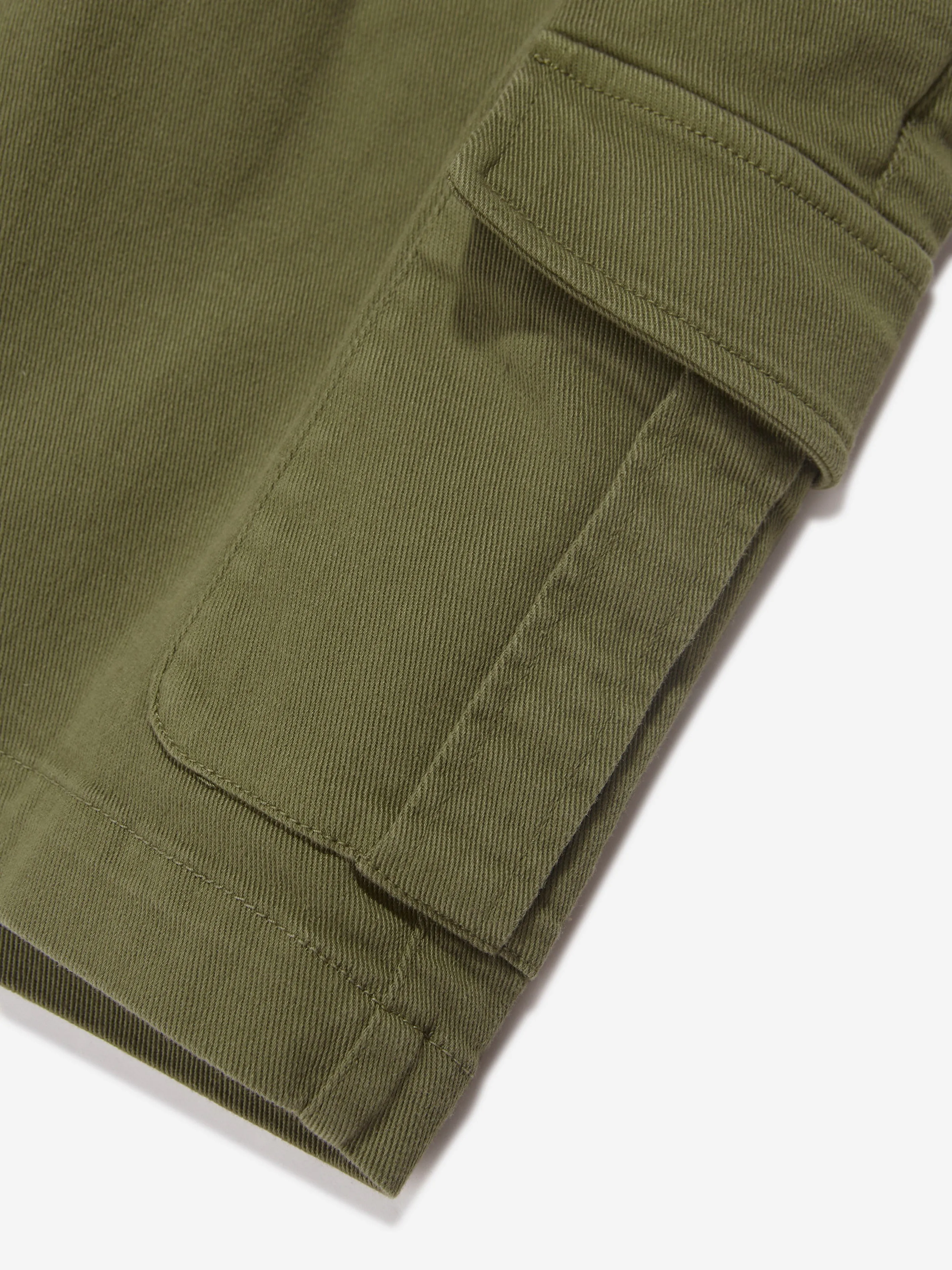 Etro Boys Cargo Shorts in Grün