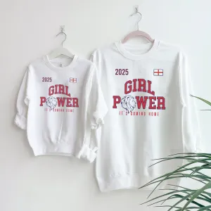 Euros - England Girl Power Matching Sweatshirts breastfeeding tops cheap