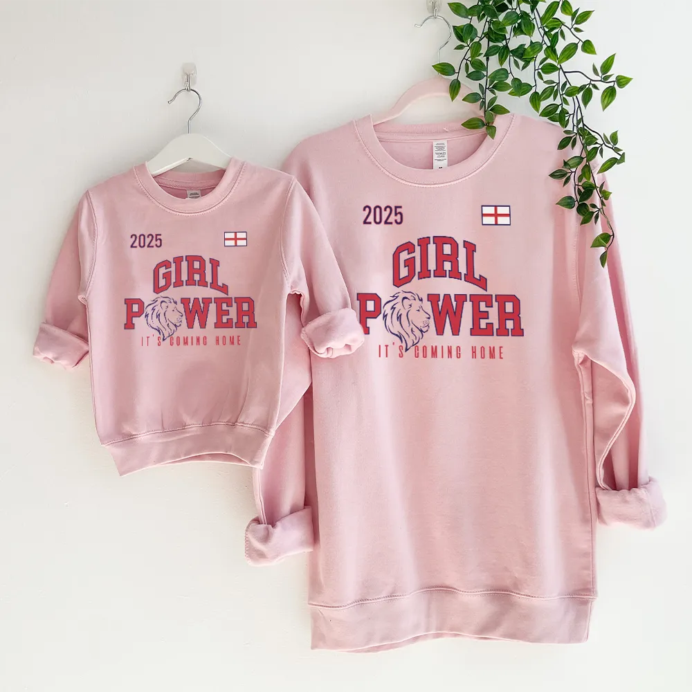 Euros - England Girl Power Matching Sweatshirts