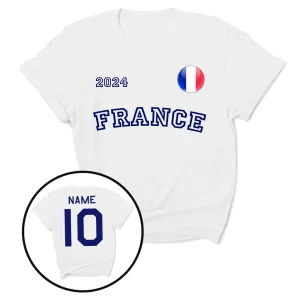 Euros France Supporters T-Shirt daddy outfits clearance