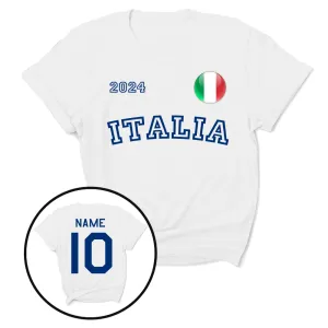 Euros Italy Supporters T-Shirt daddy outfits clearance