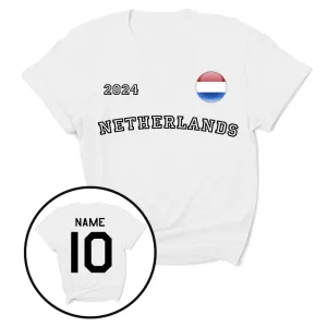 Euros Netherlands Supporters T-Shirt daddy outfits clearance