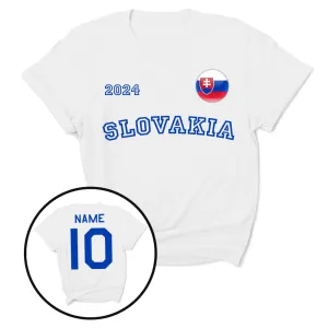 Euros Slovakia Supporters T-Shirt daddy outfits clearance