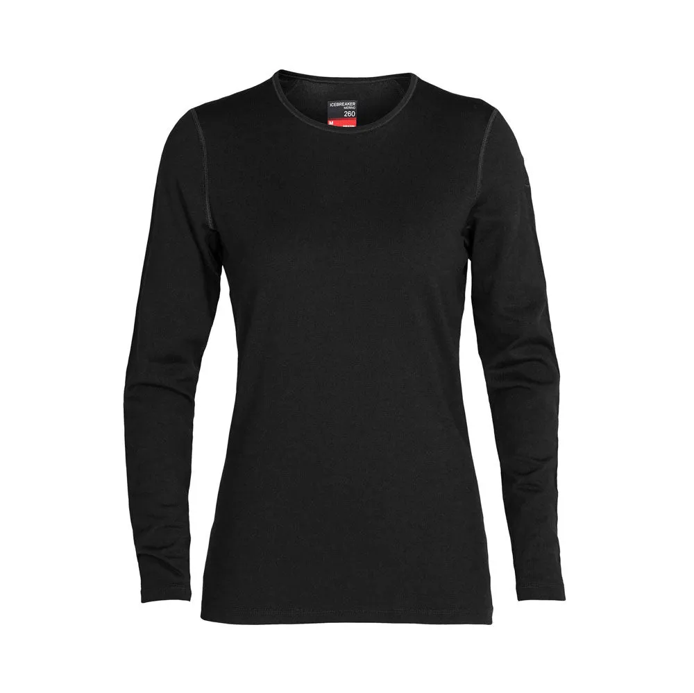 2025 Best Sell Icebreaker 260 Tech Long Sleeve Crewe Womens Thermal Top store, select your newest Items and best price available to you.