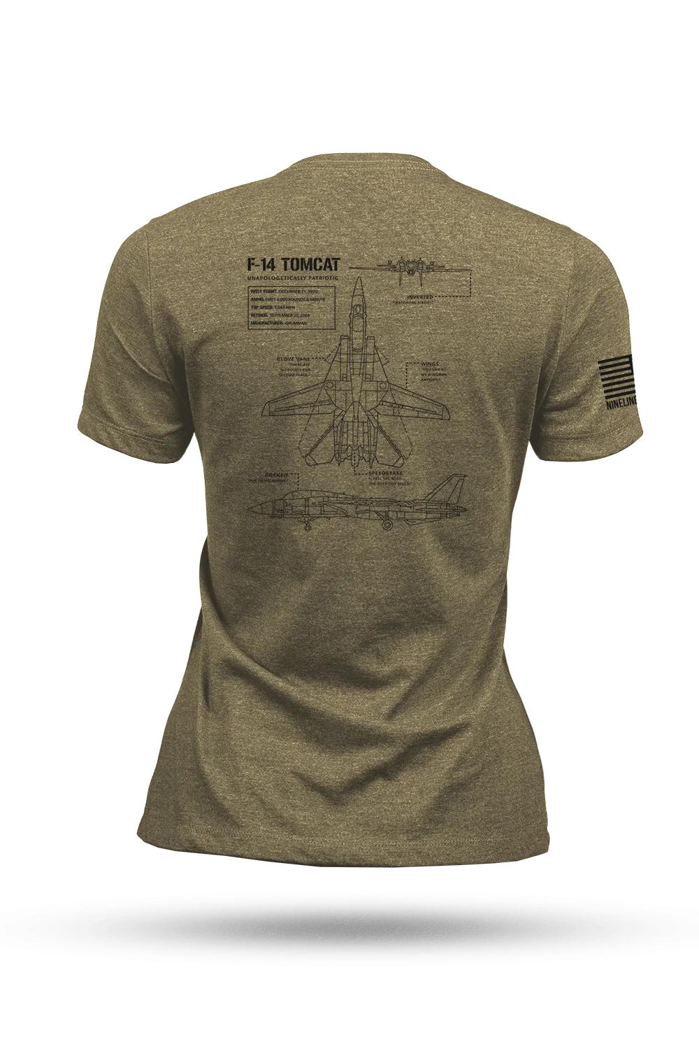 F-14 Tomcat Schema - Damen-T-Shirt