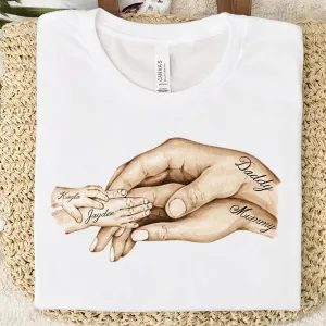 Family Hands- Personalised T-Shirt maternity dresses promo