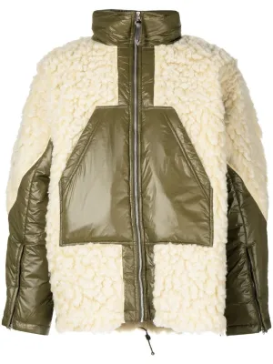 Faux-Shearling Oversize Coat winter jackets clearance