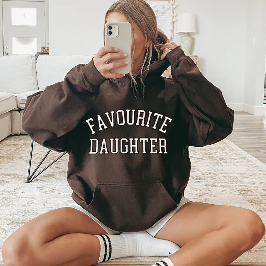 Favourite Daughter Varsity Hoodie postpartum clothes sale