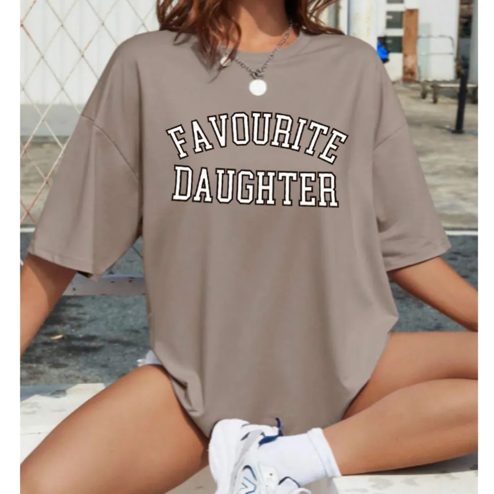 Favourite Daughter Varsity Oversize T-Shirt