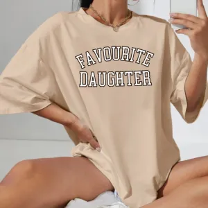 Favourite Daughter Varsity Oversize T-Shirt pregnancy jeans best price