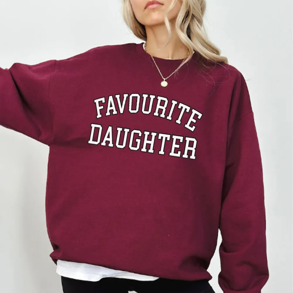 Favourite Daughter Varsity Sweatshirt postpartum clothes sale
