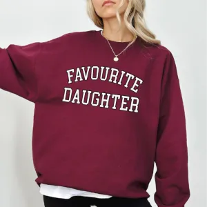Favourite Daughter Varsity Sweatshirt postpartum clothes sale