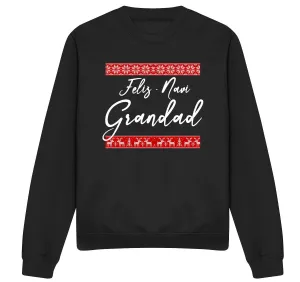 Feliz Navi-Grandad Sweatshirt Grandparent Clothing - grandma outfits sale