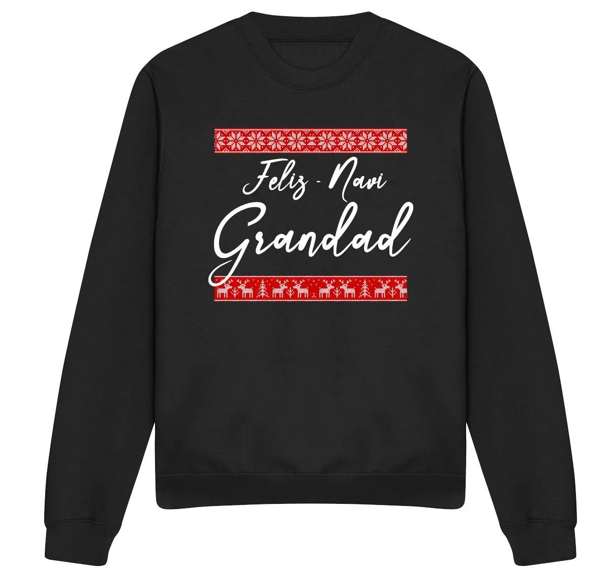 Feliz Navi-Grandad Sweatshirt mens dad clothes online