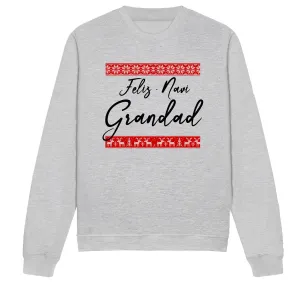 Feliz Navi-Grandad Sweatshirt mens dad clothes online