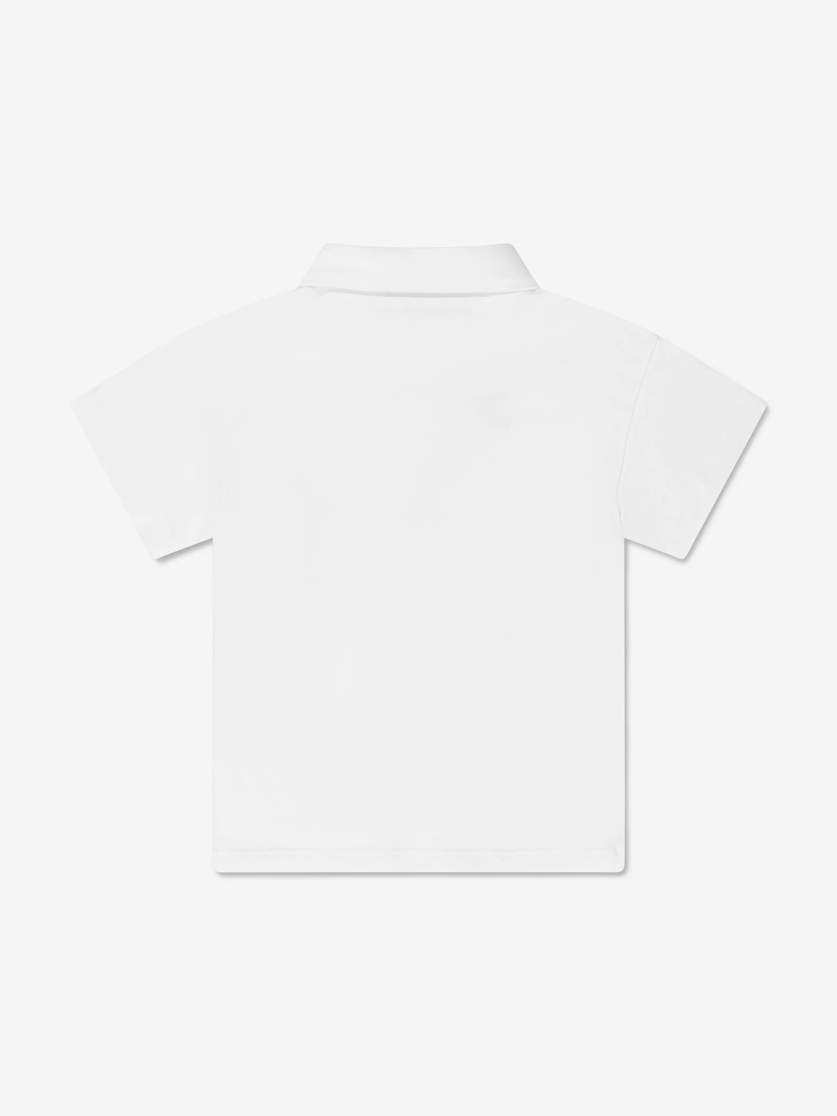 Fendi Baby Boys FF Logo Polo-Shirt in Weiß