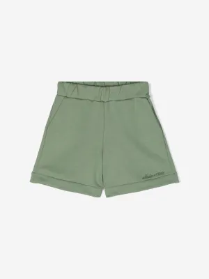 Fendi Boys Logo Shorts in Grün