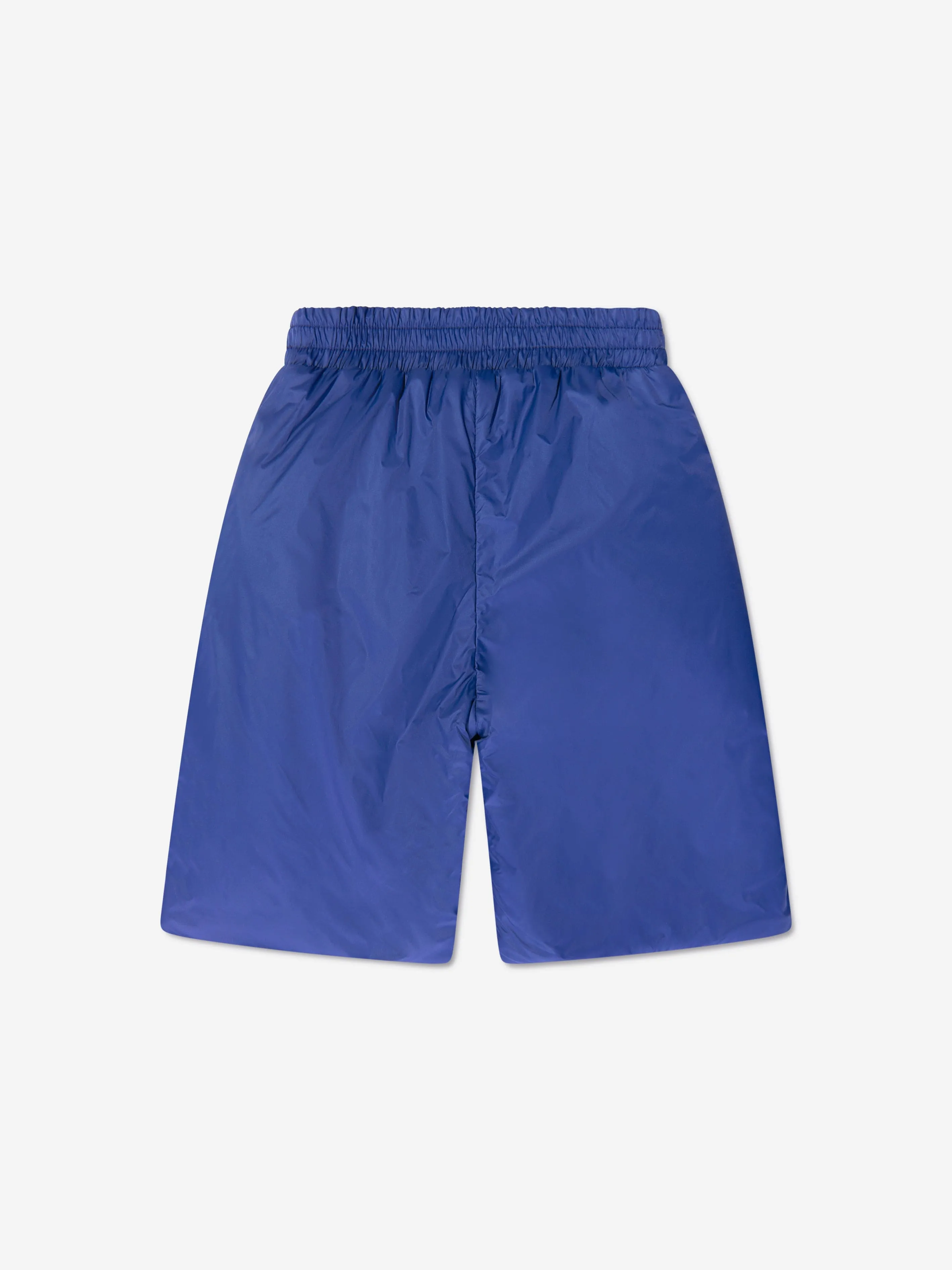 Fendi Boys Umkehrbare Bermuda-Shorts in Marineblau