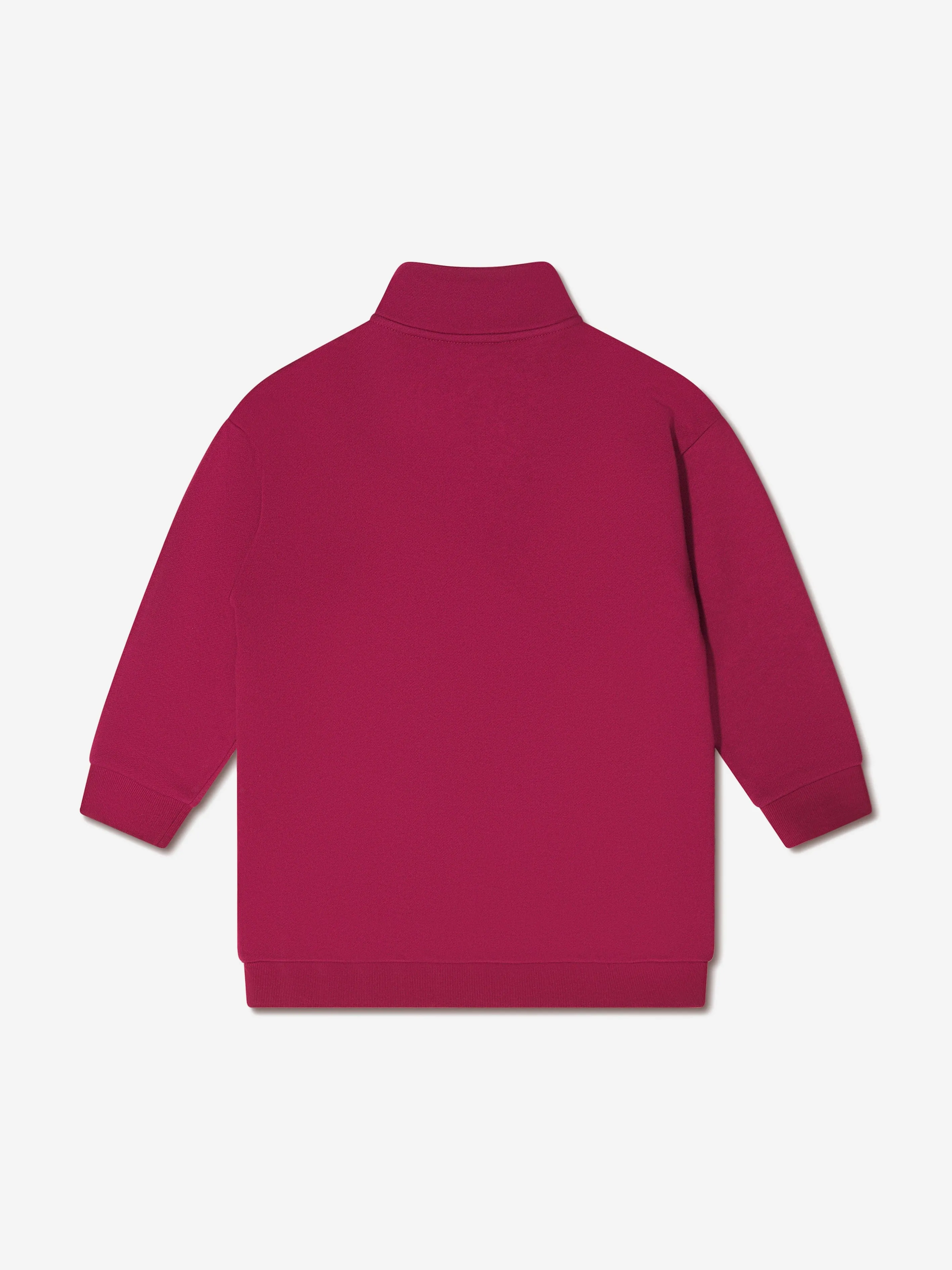 Fendi Girls Halbzip-Logo-Sweatshirt